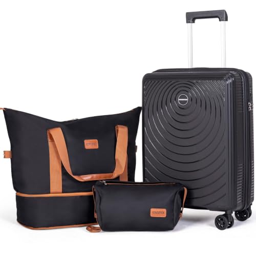 Luggage Sets 3 Piece (Black / 3 Piece Sets (21/Db/Tb))