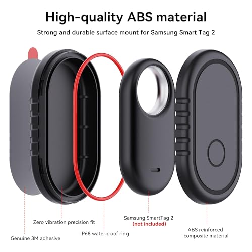 4 Pack for Samsung Smart Tag 2 Adhesive Mount (4 Pack)