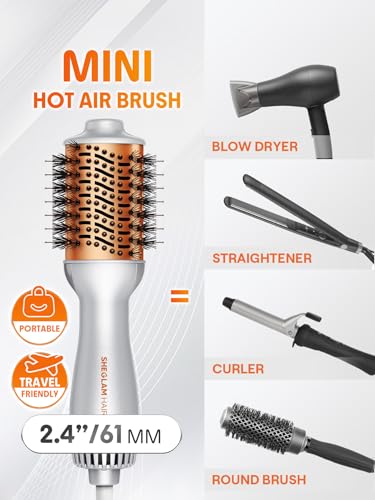 Hair Mini Blow Dryer Brush (Mini)