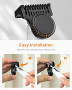 New Electric Beard & Nose Hair Trimmer Kit (Pack / White)