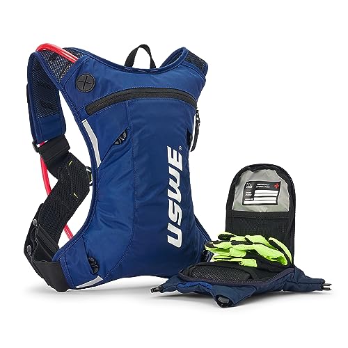 Moto Hydro 3L Hydration Pack with 2.0L (3L, Black Blue)
