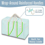 8 Pack Heavy Duty Moving Bags (8 Pack / Evergreen)