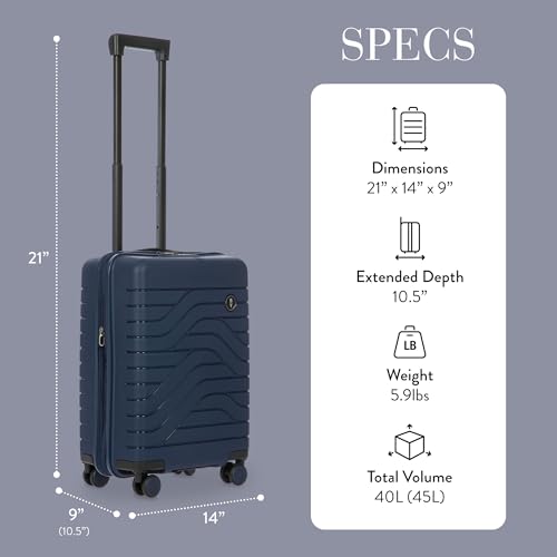 B Y Ulisse Carry (Carry-on without front pocket / Ocean Blue)