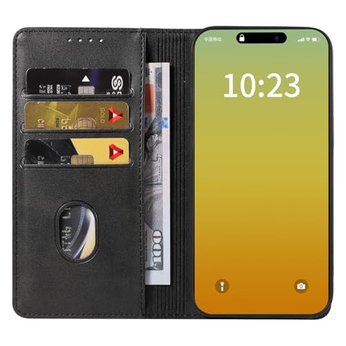 Custom Wallet Phone Case for Samsung Galaxy S25 fe (Galaxy S25 fe / Black-B)