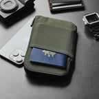 Zip Travel Wallet RFID Blocking Passport Holder Green (Green)