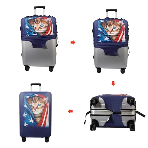 Travel Luggage Cover Suitcase Cover Protector Skins 18 (Cat A / M (for 22--24 inch luggage))