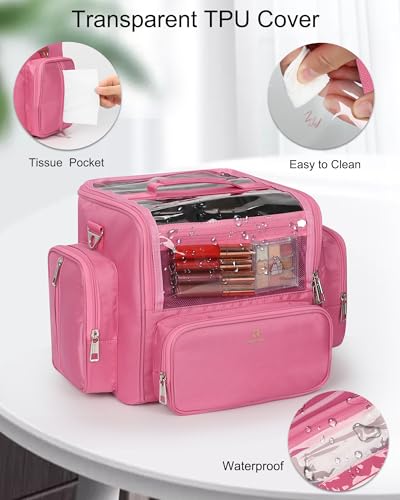 Makeup Brush Bag (Pink)