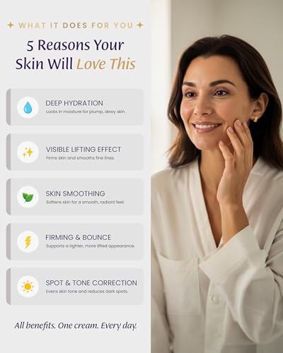 Collagen Cream for Face and Neck (2.8 Ounce (Pack of 1))