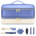 Travel Hair Dryer Case for Shark Glam (Periwinkle & Buttercream)
