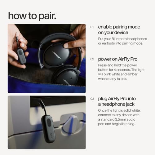 AirFly Pro Bluetooth Wireless Audio Transmitter (Black / AirFly Pro)