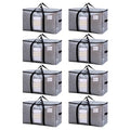 8 Pack Silver Extra Large Moving Bags (Silver / 8 Large)