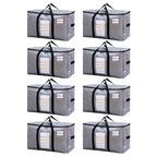 8 Pack Silver Extra Large Moving Bags (Silver / 8 Large)