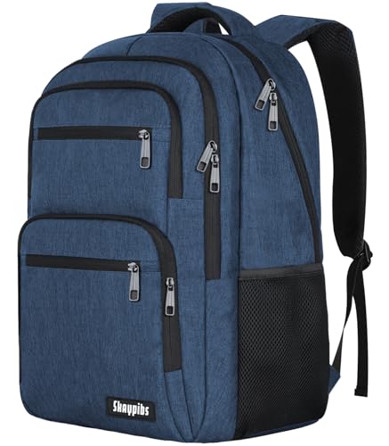 Backpck for Men Women (A2-blue / 17.3 Inch)