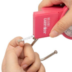 Mechanical Luggage Scale with Tape Measure (Pink)