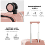 Carry On Luggage (Pink / 20-inch)