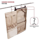 7895 Premium Garment Bag with Spinner Wheels (24 inch Spinner / Black)