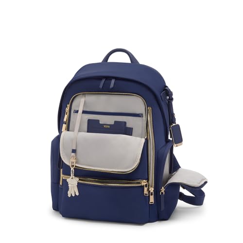 Unisex Celina Backpack (One Size / Indigo/Light Gold)