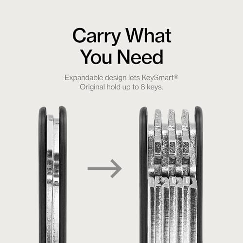 KeySmart Original Key Holder (8 Keys / Red)