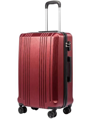 PC+ABS Hardshell Luggage (wine red / 20 inch)