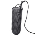 Heat Resistant Curling Iron Mat & Travel Pouch (Black)