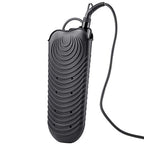 Heat Resistant Curling Iron Mat & Travel Pouch (Black)