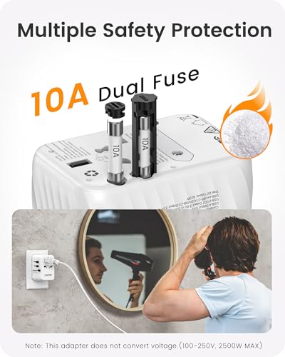 Universal Travel Power Adapter (30W-2A3C)