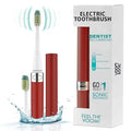 Electric Toothbrush for Adults (Metallic Red)