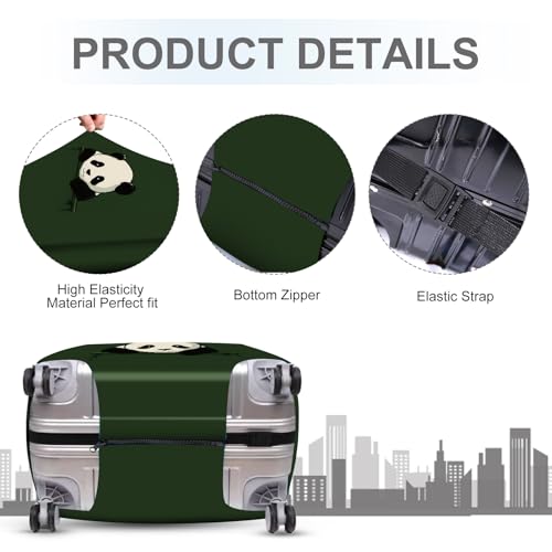 Panda Luggage Cover (#41 / M(fits 24-26Inch suitcase))