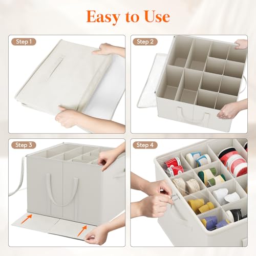 Shoe Storage Organizer for Closet (White)