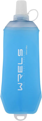 200ml/350ml/500ml Collapsible Soft Flask, BPA Free Folding Soft Water Bottle by WRELS
