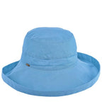 Sun Hat for Women (One Size / Medium Blue)