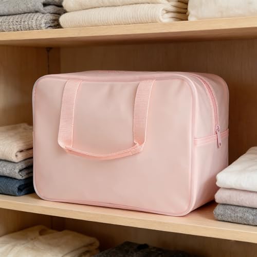 Travel Clear TPU Bag (Pale pink)