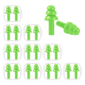 10 Pairs Noise Cancelling Ear Plugs (10 Pairs - Green)