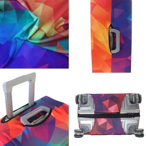 Thicker Travel Luggage Covers with Luggage Tag For Suitcase Tsa Approved (F2483 / XL)