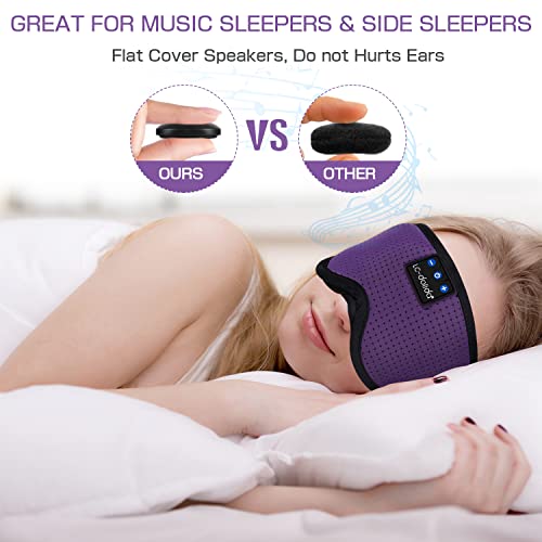 Sleep Headphones (Purple Silk)