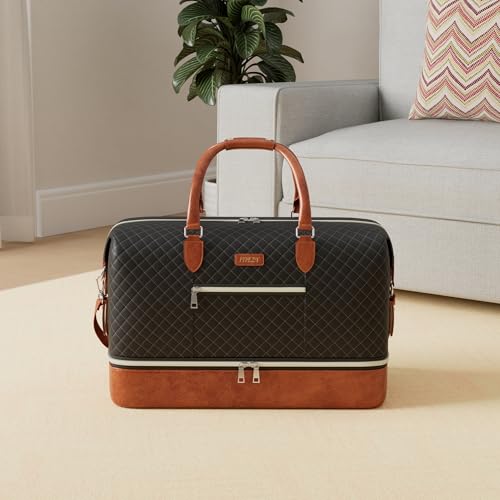 Weekender Bag for Women (Large / 4-Black)