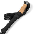 Trekking Poles (Green / Carbon Fiber Cork Grip)