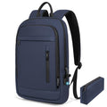 Business Backpack for Men Lightweight Commute Laptop Backpack Anti (17.3" / Classic / Blue)