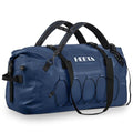 Waterproof Duffel Bag Motorcycle Dry Bag Backpack (Dark Blue / 80L)