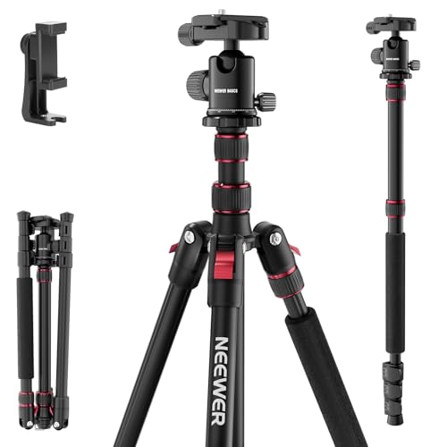 Basics Camera Tripod Monopod (TP15 w/Ball Head)