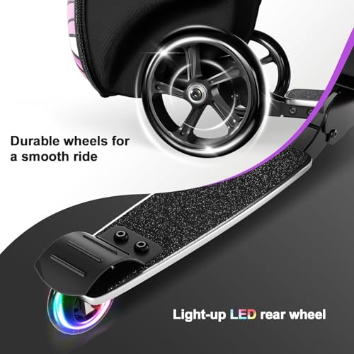 Scooter Suitcase for Kids (Large / Purple)
