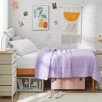 Temperature Regulating Twin XL Comforter (Lavender Fog / Classic Twin XL (68"x90"))