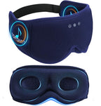 Sleep Mask with Headphones Bluetooth 5.4 (Blue)