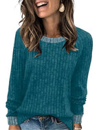 Fall Outfits for Women 2026 Long Sleeve Shirts for Women Tops Trendy Womens Sweaters Lightweight Fashion Business Dressy Casual School Outfits for Teachers Knit Soft Work (X-Large / 05-teal Blue)