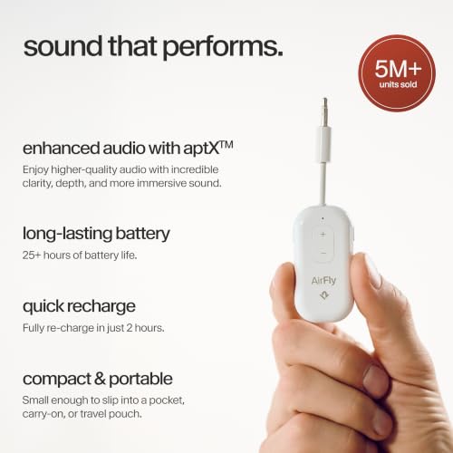 AirFly Pro 2 Bluetooth Adapter (White / AirFly Pro 2)