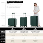 Carry On Luggage (Blackish Green / 20-inch)
