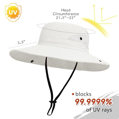 Women's Ponytail Safari Sun Hat (6 3/4-6 7/8 / 1-purebeige)