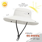 Women's Ponytail Safari Sun Hat (6 3/4-6 7/8 / 2-pure Beige+beige)