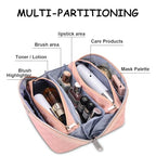 Travel Makeup Bag Organizer (01-D-Pink)