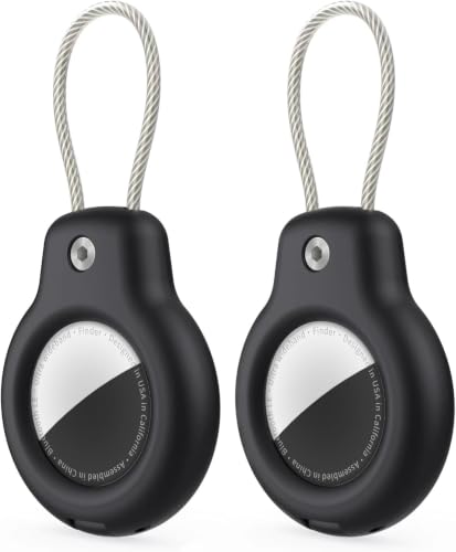 for AirTag Holder Case with Keychain 1st